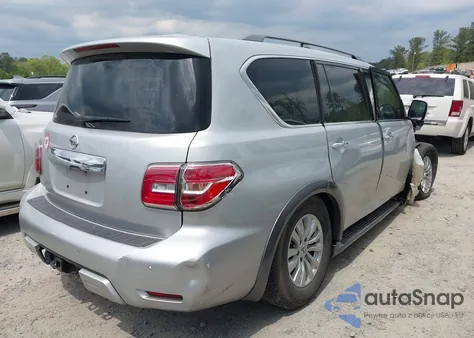 2018 Nissan Armada Sv из США, поврежденный, VIN JN8AY2ND0J9052024
